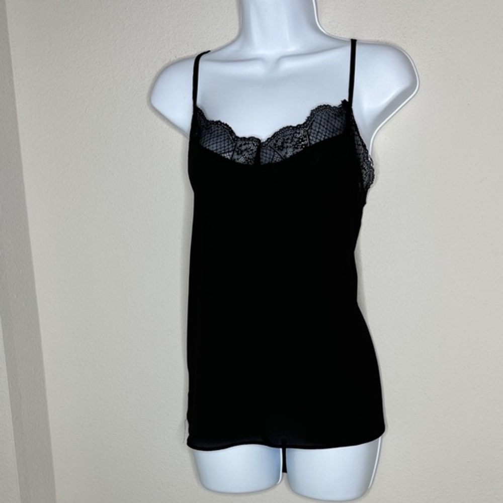 Active USA Elegant Black Lace Blouse